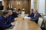 Вячеслав Гладков и Борис Эбзеев обсудили оперативную обстановку в электросетевом комплексе Белгородской области