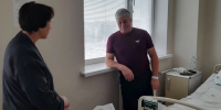 Татьяна Круглякова навестила пострадавших жителей из Новосадового и Красного Октября в больнице - Сетевое издание Знамя 31