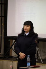 Правоохранители провели профилактическую встречу со студентами