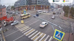 Белгородка чуть не попала под колёса машины ДПС