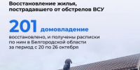 Вячеслав Гладков сообщил о восстановлении 45 жилых помещений в Белгородском районе - Сетевое издание Знамя 31