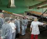 Экскурсия студентов направления подготовки «Технология продукции и организация общественного питания» и специальности «Поварское и кондитерское дело» на кондитерскую фабрику «Белогорье»