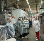 Экскурсия студентов направления подготовки «Технология продукции и организация общественного питания» и специальности «Поварское и кондитерское дело» на кондитерскую фабрику «Белогорье»