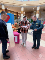 Сотрудники МЧС России напомнили белгородцам о важности пожарных извещателей