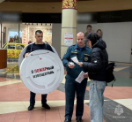 Сотрудники МЧС России напомнили белгородцам о важности пожарных извещателей