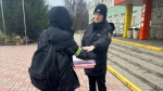 Полицейские Белгородского района проверили наличие световозвращающих элементов у школьников