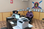 Налоговые уведомления жители п.Ивня получили в мобильном офисе