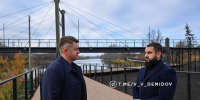 В белгородском парке «Берега» возводят новый мост со смотровой площадкой - Belnovosti.Ru