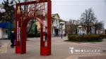 В Белгороде начали менять праздничное оформление к 9 Мая на новогоднее