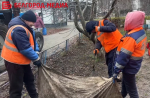 На улицах Белгорода коммунальщики продолжают сезонные работы