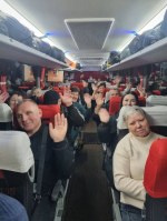 Сегодня встретили первую группу белгородцев, вернувшихся с санаторно-курортного лечения в лучших здравницах Республики Беларусь