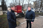 В Белгороде с помощью генератора протестировали работу огней на главной елке