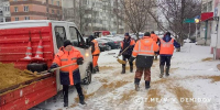 На уборку снега в Белгороде вышли 540 человек - БелПресса