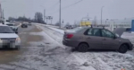 В Белгороде отечественная легковушка столкнулась с двумя иномарками
