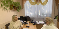 Вчера Жанна Киреева провела личный прием в пункте временного размещения (ПВР),  где проживают жители из приграничных территорий - Уполномоченный по правам человека