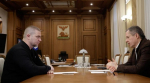 Вячеслав Гладков провёл встречу с советником губернатора по вопросам развития бизнеса