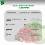 Продолжаем еженедельную рубрику с актуальной информацией о ценах на социально значимые продукты питания в поселениях нашего муниципалитета.