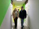 Сегодня в городе Белгороде Жанна Киреева посетила пункты временного размещения для жителей приграничных территорий (ПВР), которые в результате ночной атаки со стороны ВСУ остались без тепла
