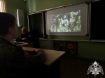 Урок мужества с офицером вневедомственной охраны Росгвардии прошел для кадет Новооскольского района