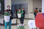 В Белгородском госуниверситете зацвели тюльпаны