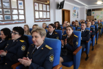 Торжественное мероприятие в актовом зале УФСИН