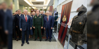 В Государственной Думе открылась экспозиция, посвящённая 10-летию Росгвардии - Росгвардия