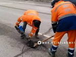 На улице Корочанской в Белгороде сделали ямочный ремонт - Изображение 3