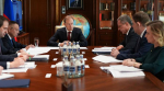 Вячеслав Гладков доложил Денису Мантурову о положении дел в Белгородской области