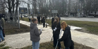 Студенты и сотрудники БГТУ им. Шухова вышли на весенний субботник - БГТУ им.В.Г. Шухова