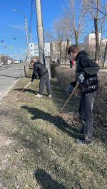 Общегородской субботник: студенты БУКЭП в авангарде чистоты