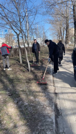Общегородской субботник: студенты БУКЭП в авангарде чистоты