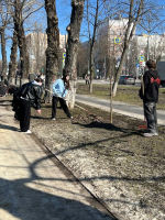 Общегородской субботник: студенты БУКЭП в авангарде чистоты