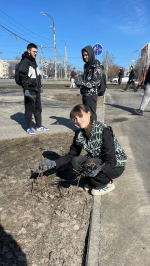 Общегородской субботник: студенты БУКЭП в авангарде чистоты