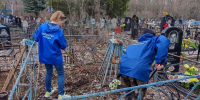 Волонтёры Победы провели «Субботник памяти» в Белгородском округе - Сетевое издание Знамя 31