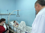 Губернатор Гладков навестил белгородских детей, пострадавших от рук украинской армии - Изображение 2