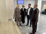 Совместно с Уполномоченным по правам ребёнка в Белгородской области Галиной Анатольевной Пятых  продолжается работа по оценке доступности образовательной среды и инфраструктуры для студентов с ограниченными возможностями здоровья