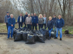 Министерство культуры вместе с командой коллег из учреждений культуры присоединились к субботнику — вышли на уборку территории.