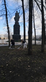 Студенты БГТУ им. Шухова приняли участие в серии городских субботников