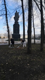 Студенты БГТУ им. Шухова приняли участие в серии городских субботников