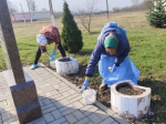В Ракитянском округе продолжаются субботники.