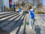 Губкинский городской округ принимает участие во Всероссийской неделе субботников «Мы за чистоту»