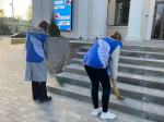 Губкинский городской округ принял участие в мероприятиях Всероссийской недели субботников "Мы за чистоту"