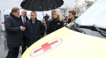 Владимиру Путину презентовали машины скорой помощи для работы в белгородском приграничье