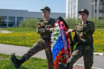 Шуховцы почтили память павших героев в преддверии Дня Победы