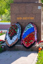 Шуховцы почтили память павших героев в преддверии Дня Победы