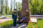 Шуховцы почтили память павших героев в преддверии Дня Победы