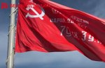 В честь 81-й годовщины Великой Победы на Меловой горе в Белгороде подняли Знамя Победы