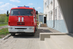 Пожарно-тактические занятия в ИК-7