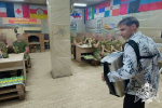 В приграничье выступила концертная бригада Белгородской филармонии перед военнослужащими Росгвардии В рамках комплекса военно-патриотических