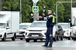 В Белгороде продолжают устранять последствия утреннего обстрела: специалисты ремонтируют неработающие светофоры